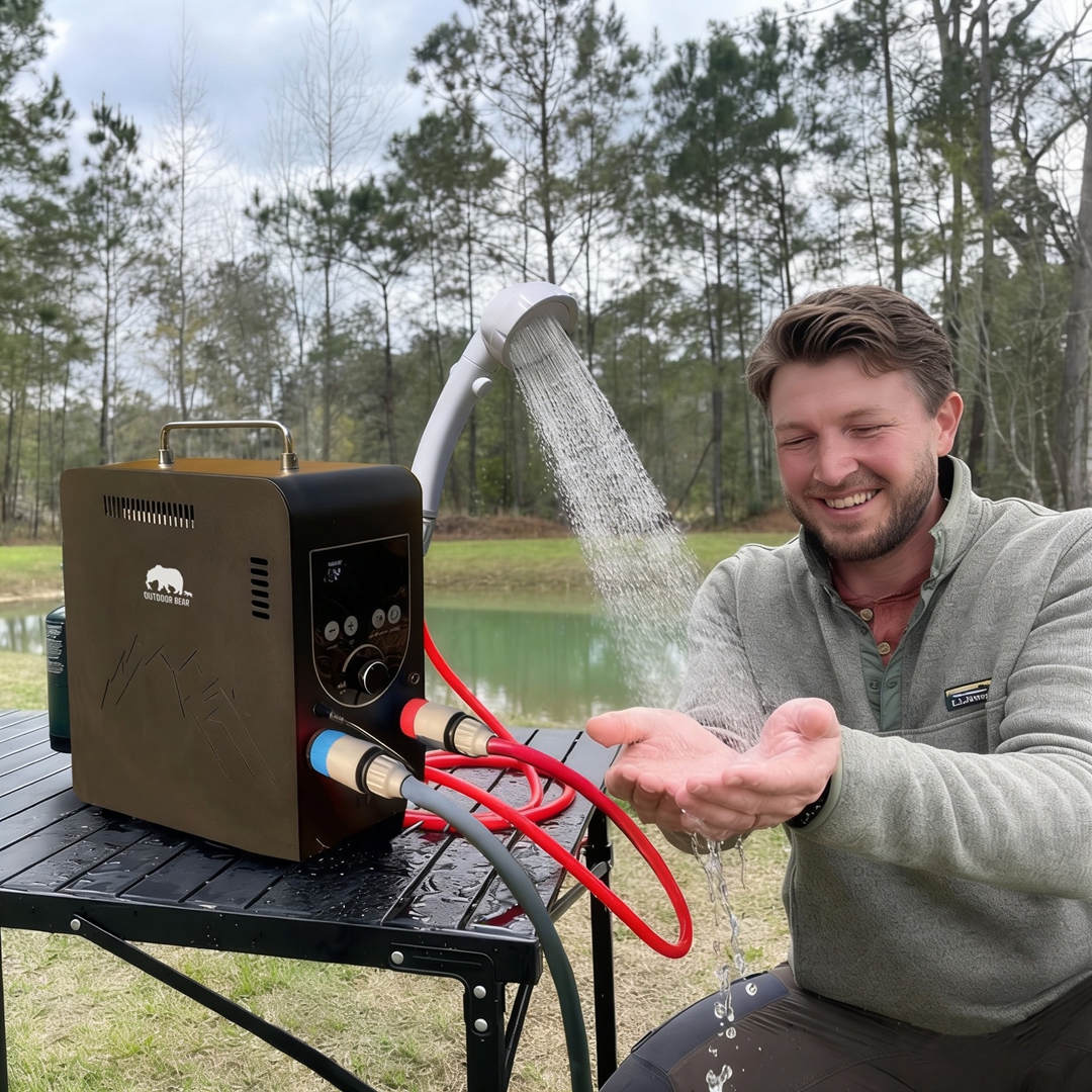 Outdoor Adventure Trips - Outdoor Portable Gas Water Heater |