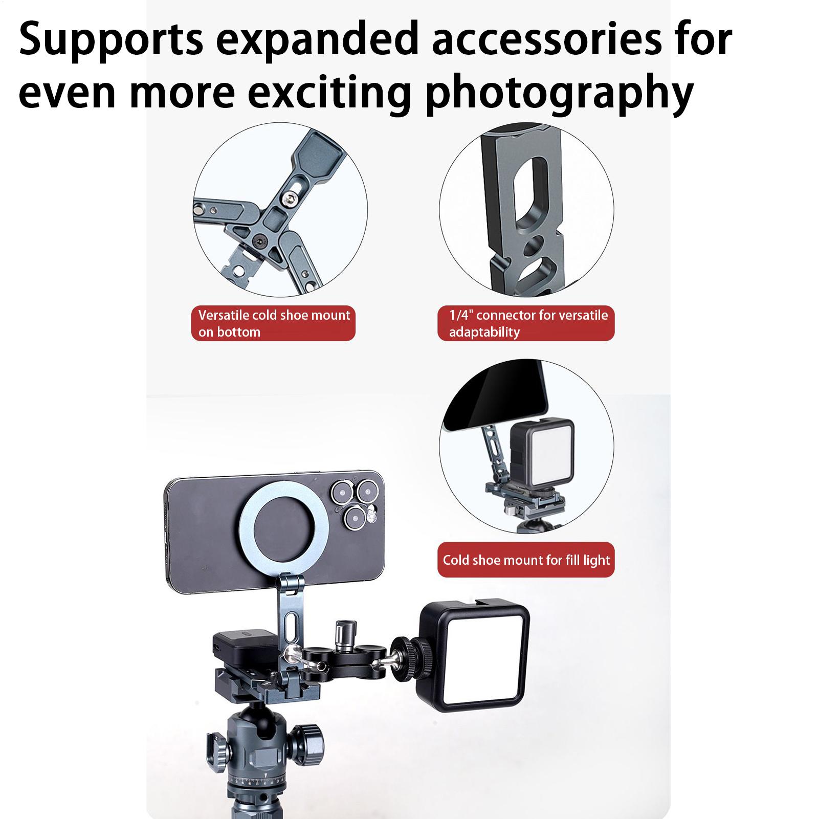 Magnetic Phone Tripod Stand Ma - Outdoor Adventure Degree ulasan dan harga