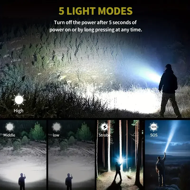 Ultra Powerful Flashlight Conc - Outdoor Adventure Trips ulasan dan harga