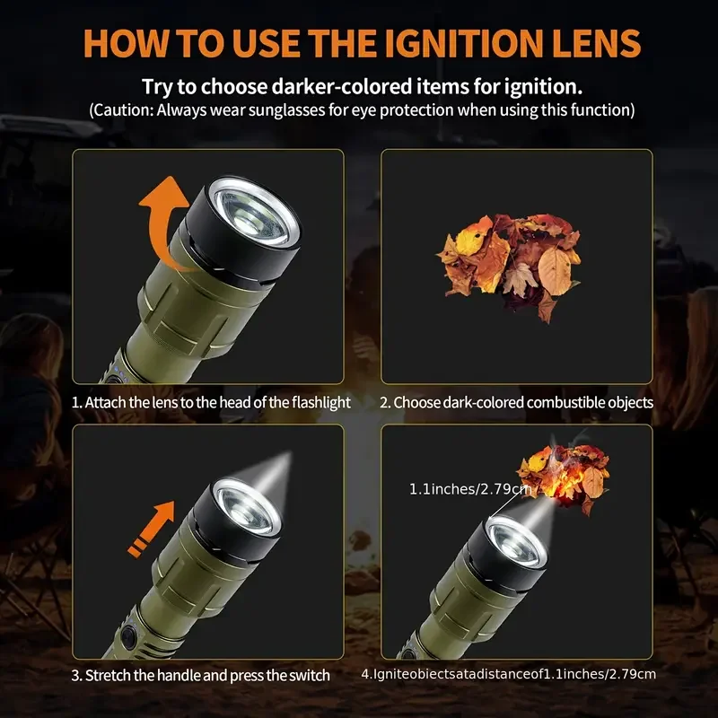 Ultra Powerful Flashlight Conc - Outdoor Adventure Trips ulasan dan harga