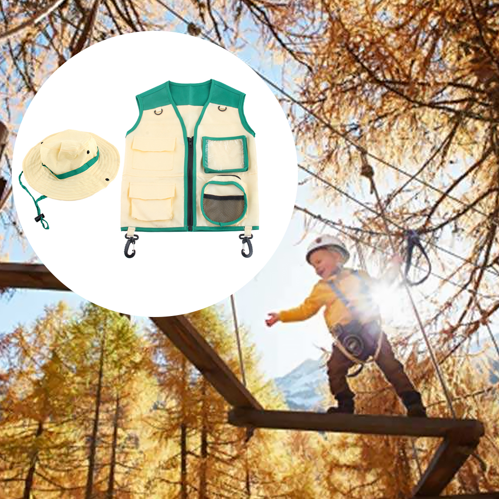 Kids Insect Explorer Vest Hat  - Outdoor Adventure Holidays ulasan dan harga