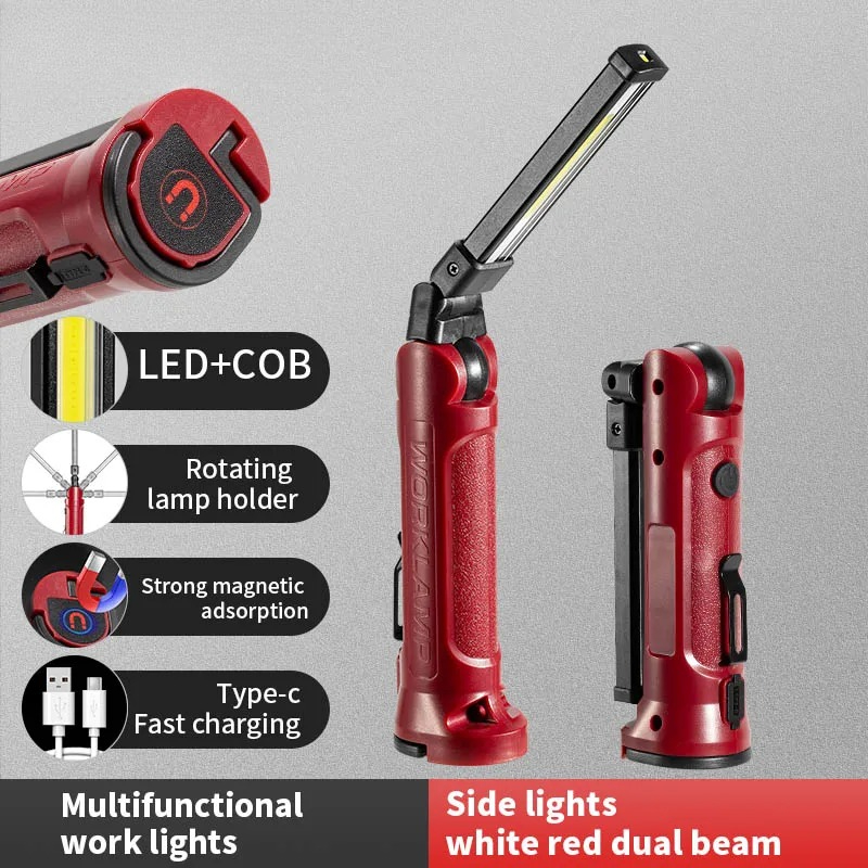 COB LED Work Light Rechargeabl - Outdoor Adventure Trips ulasan dan harga