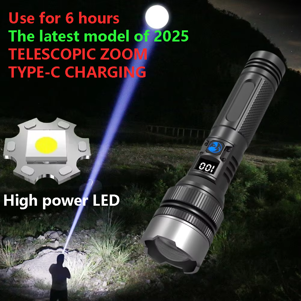 Powerful LED Flashlight With Z - Outdoor Adventure Inc ulasan dan harga