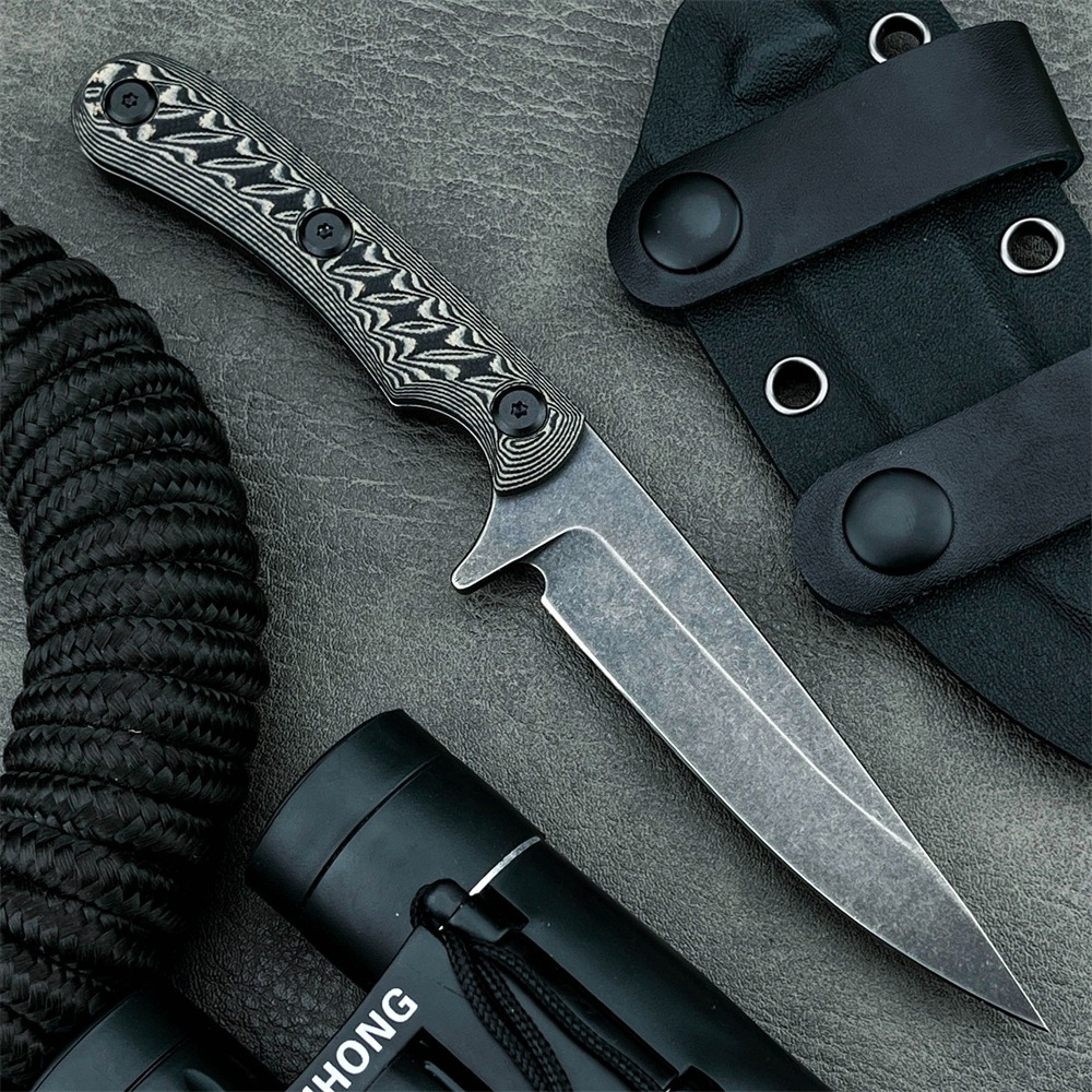 EDC Outdoor Straight Knife 7Cr - Outdoor Adventure Holidays ulasan dan harga