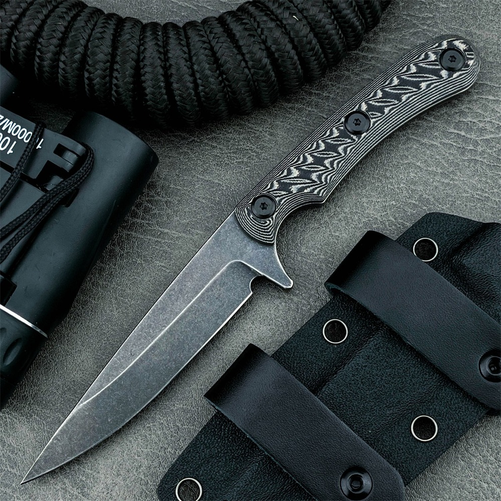 EDC Outdoor Straight Knife 7Cr - Outdoor Adventure Holidays ulasan dan harga