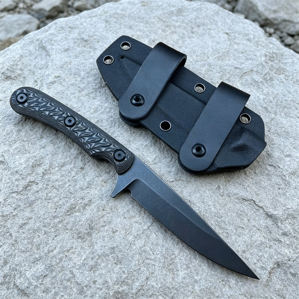 EDC Outdoor Straight Knife 7Cr - Outdoor Adventure Holidays ulasan dan harga