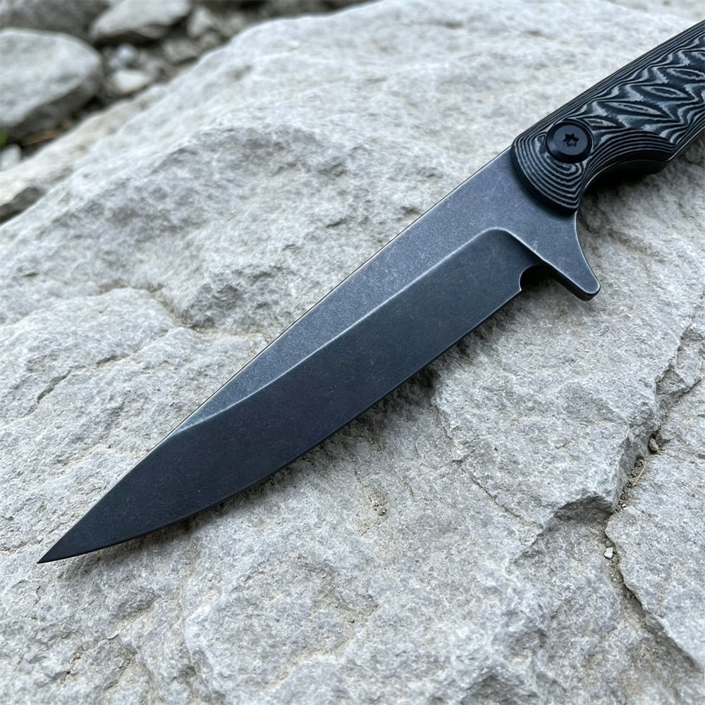 EDC Outdoor Straight Knife 7Cr - Outdoor Adventure Holidays ulasan dan harga