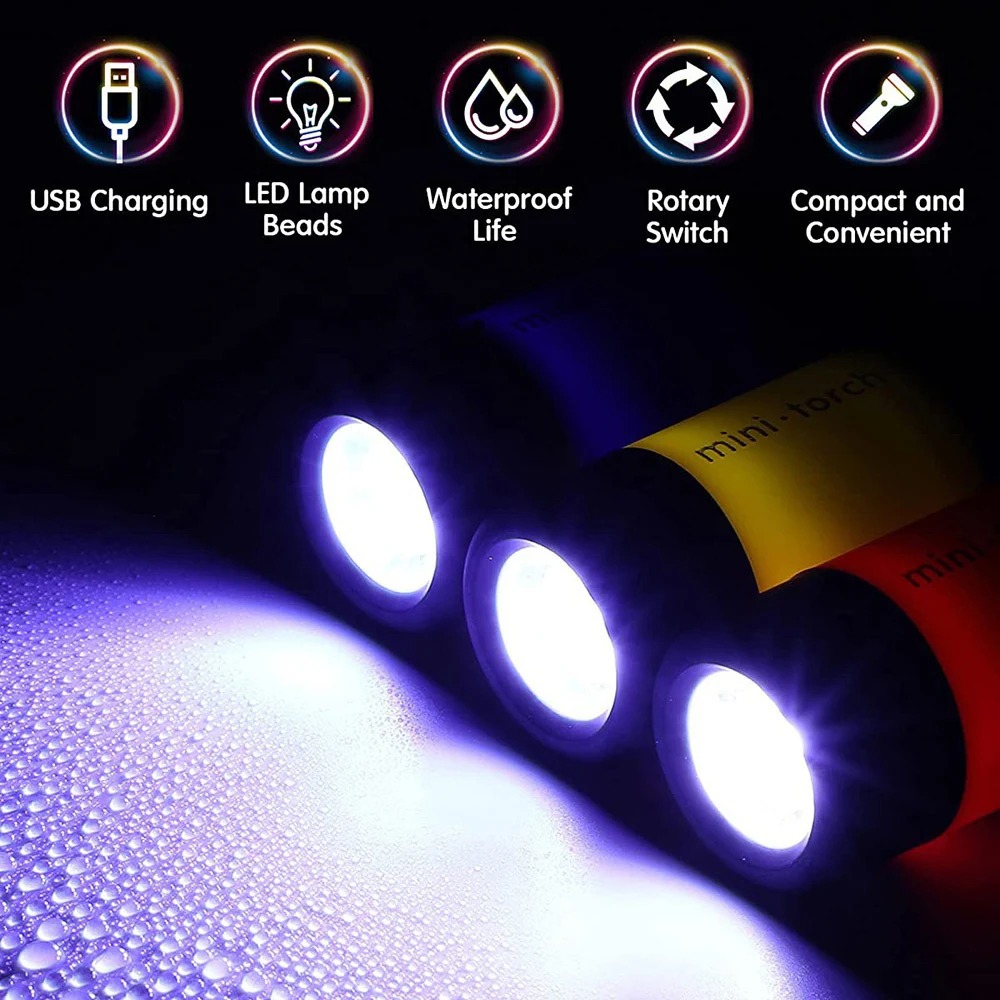 USB Rechargeable Camping Mini  - Outdoor Adventure Trips ulasan dan harga