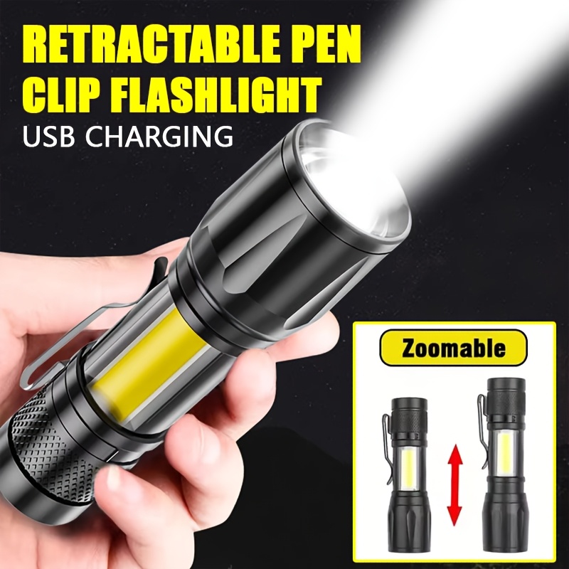 Mini LED Flashlight COB Floodl - Outdoor Adventure Trips ulasan dan harga