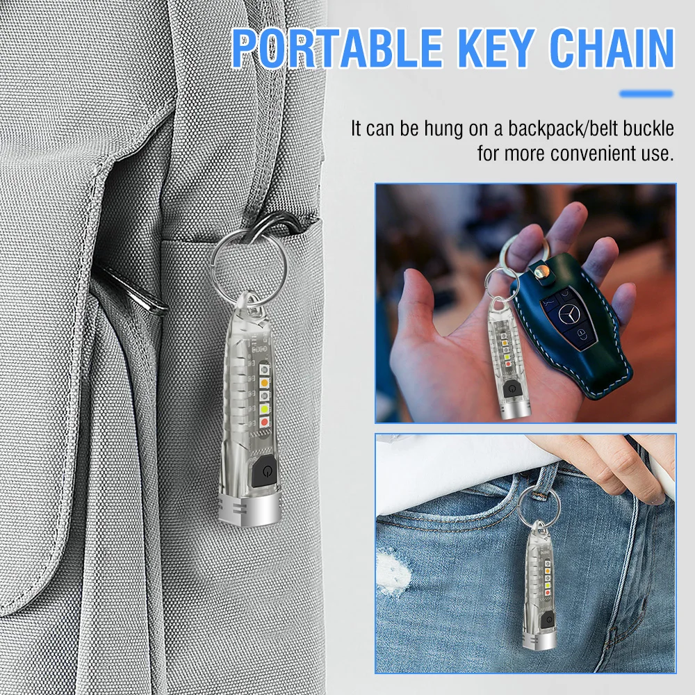 BORUiT V1 LED Keychain Portabl - Outdoor Adventure Inc ulasan dan harga