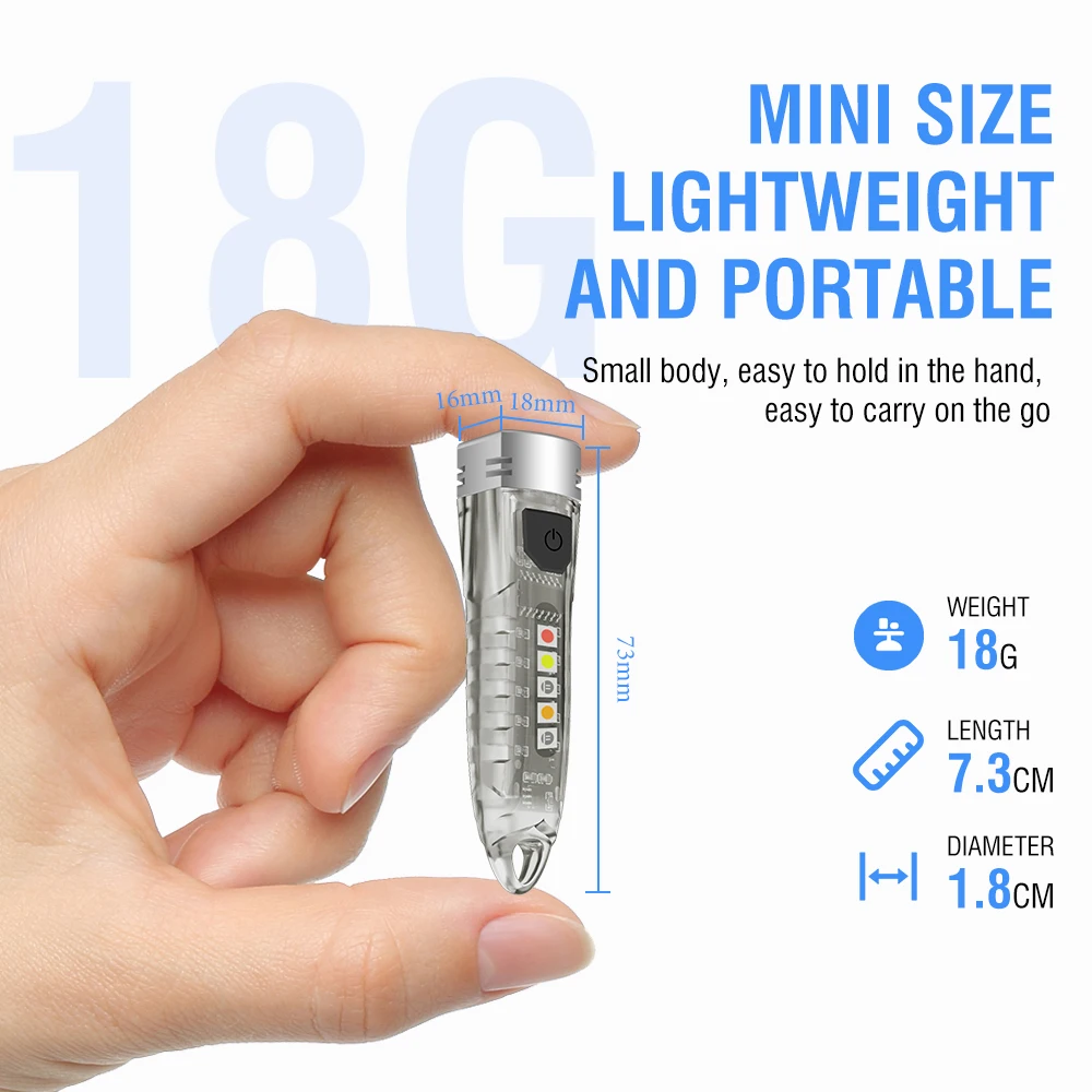 BORUiT V1 LED Keychain Portabl - Outdoor Adventure Inc ulasan dan harga