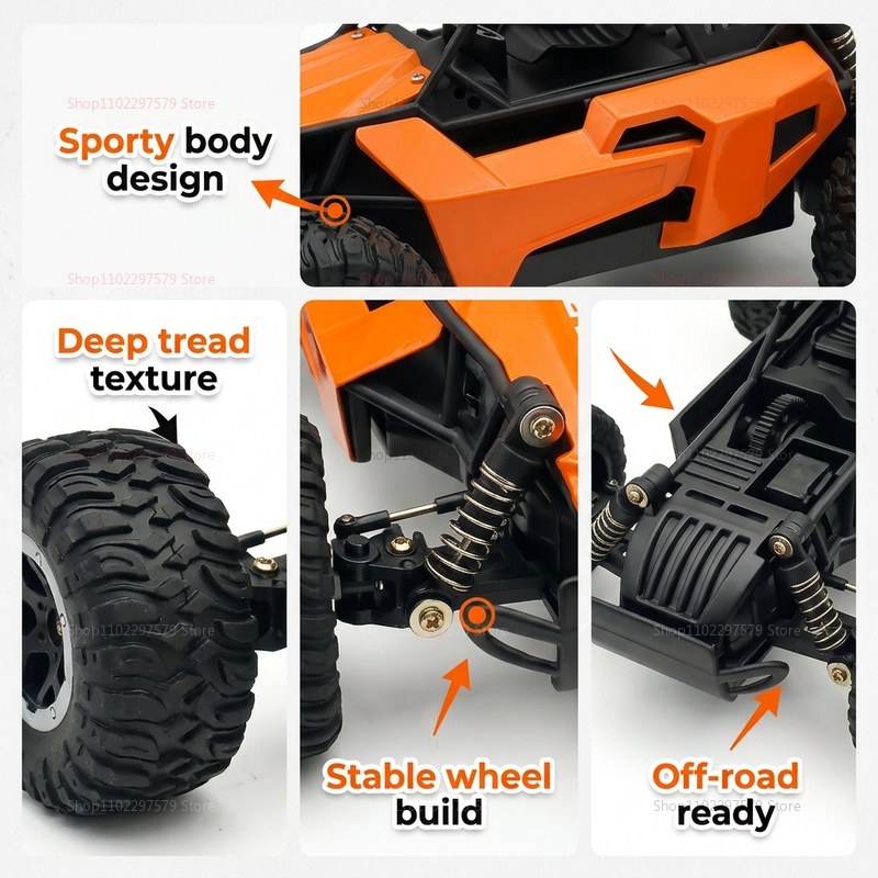 RC Monster Truck 1:16 Scale Re - Outdoor Adventure Holidays ulasan dan harga