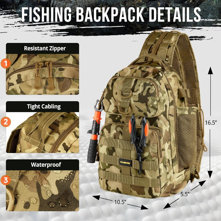 Waterproof Fishing Backpack wi - Outdoor Adventure Store ulasan dan harga