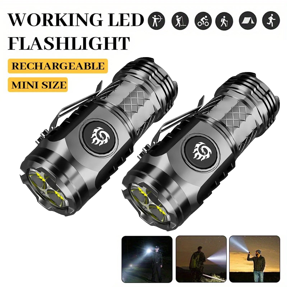 High Strong Power LED Flashlig - Outdoor Adventure Trips ulasan dan harga