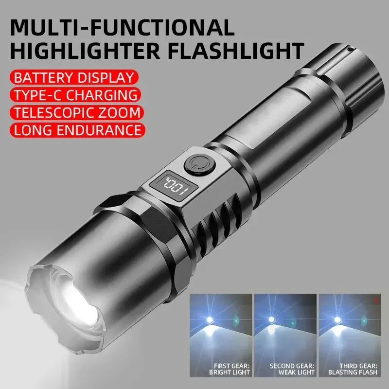 High Power XHP100 Led Flashlig - Outdoor Adventure Trips ulasan dan harga