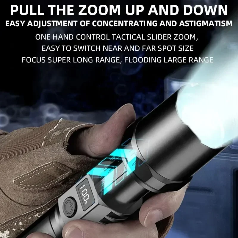 High Power XHP100 Led Flashlig - Outdoor Adventure Trips ulasan dan harga